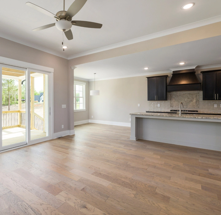 house with vinyl floor