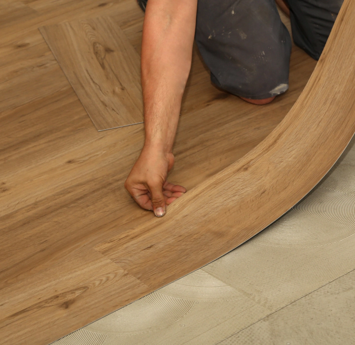 vinyl tile flooring installation
